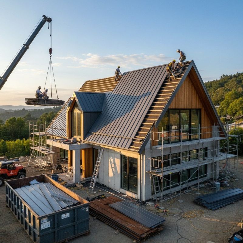 Metal Roof Replacement detail